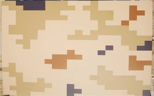 曲靖荒漠迷彩漆喷涂